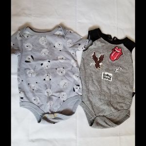 Rolling stones onesie w addt'l